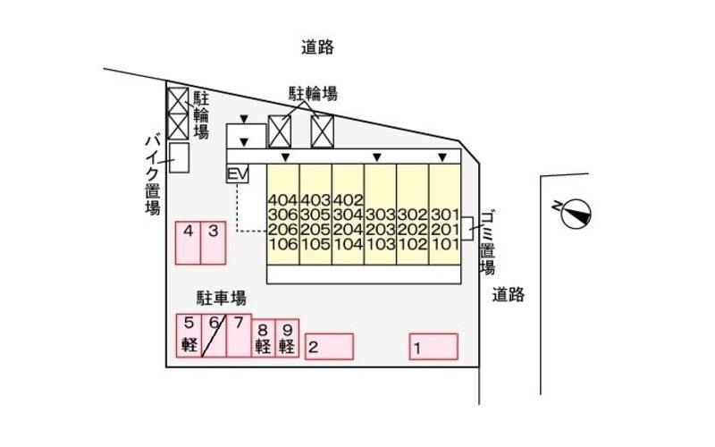 駐車場配置図.