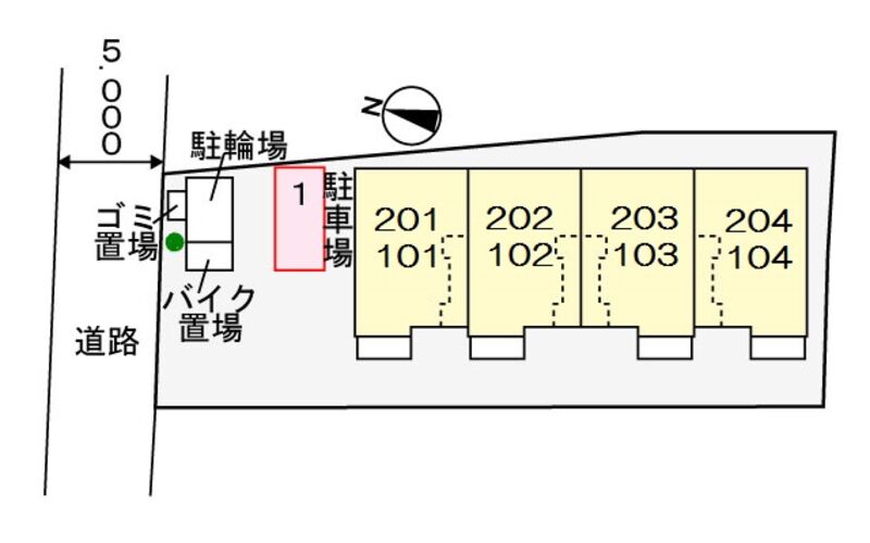 駐車場配置図.