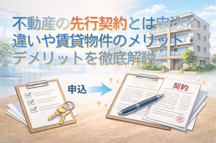 12 不動産 先行契約とは