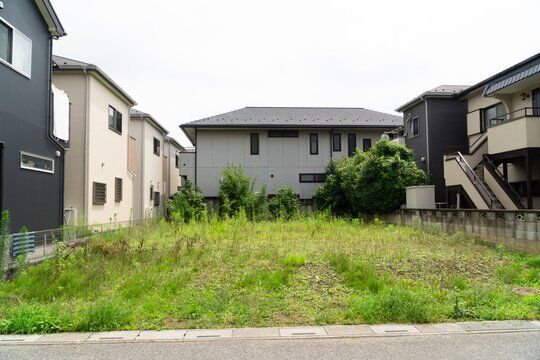 使われていない土地