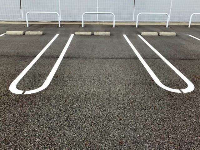 月極駐車場の写真